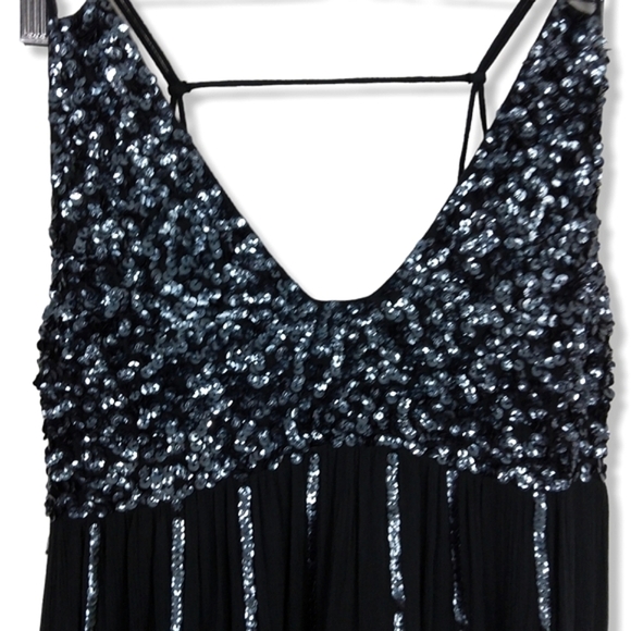 Free People Sequin Boho Mini Dress - Picture 8 of 10